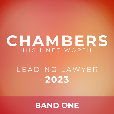 2023 Chambers Leading Lawyer Band 1
