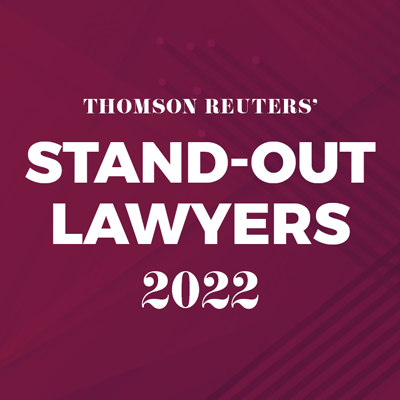 Thomson Reuters Stand-Out Lawyers 2022